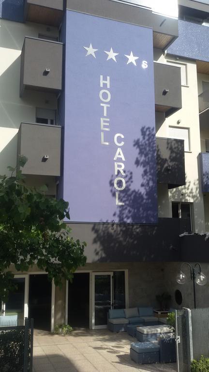 Hotel Carol Римини Экстерьер фото